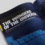 Jim and Linda Lee Planetarium magazine spread by Rey Verdugo